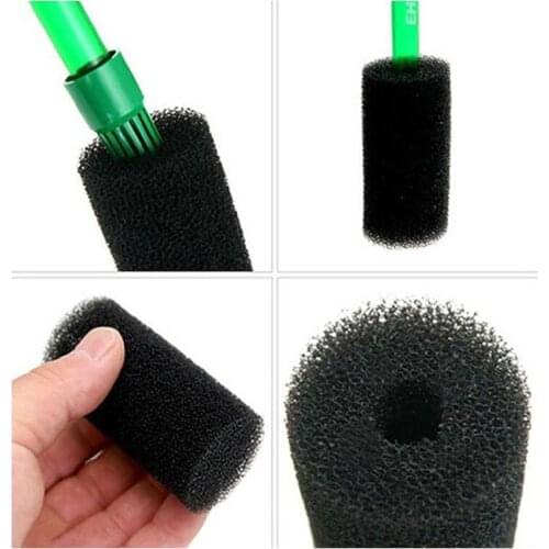 10 pcs aquarium fish tank water inlet pipe cover filter cotton protect small fish and shrimp