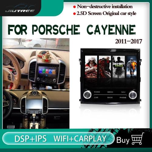 Android car radio for Porsche Cayenne 2011 2012 2013 2014 2015 2016 2017 multimedia plaer support wireless carplay