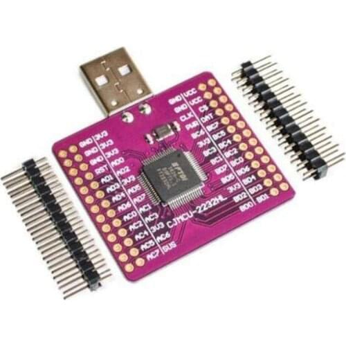 CJMCU-2232 FT2232 HL USB To UART FIFO SPI I2C JTAG RS232 Module FT2232HL N9P6