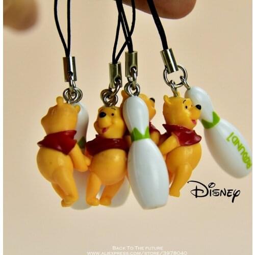 Disney Winnie the Pooh 2.5cm Action Figure Anime Decoration Collection Figurine mini doll Toy model for children gift