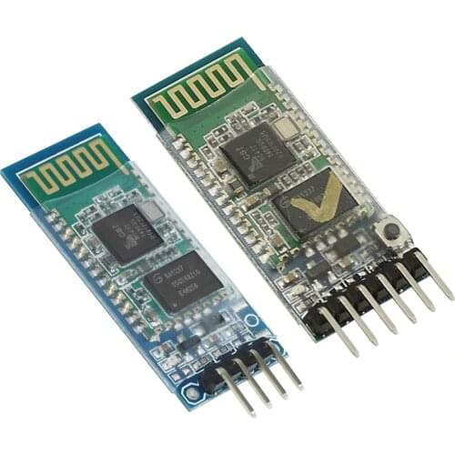 HC-05 HC-06 Master-Slave 6Pin/4Pin Anti-Reverse, Integrated Bluetooth Serial Pass-Through Module, Wireless Serial for Arduino