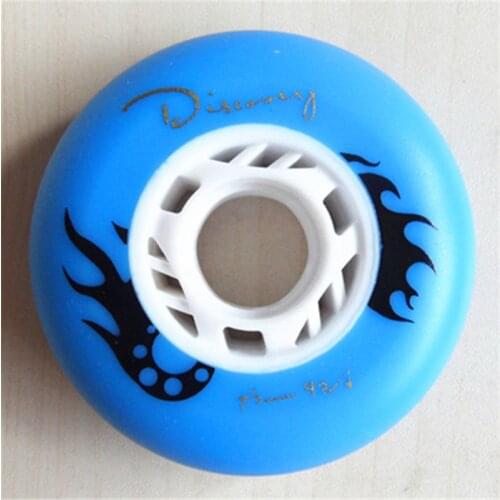 Slide Skating wheel with 90A Hardness, Blue Purple Pink 80mm 76mm 72mm Durable PU small frosted surface