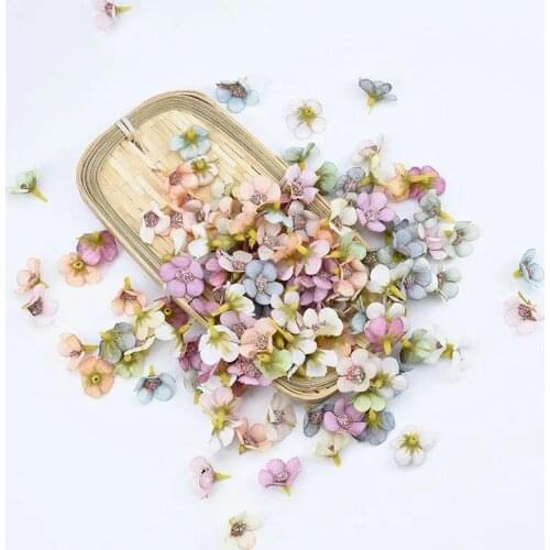 Mini Daisy Petal Artificial Bouquet Garden Wedding Decor Christmas Room Hoom Decoration Flower Accessories Flower Arrangement