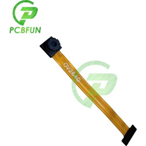 OV2640 Camera Module Fisheye Wide-angle Lens 68 Degree 24PIN 0.5mm Pitch for ESP32-CAM and TTGO Series Development Board