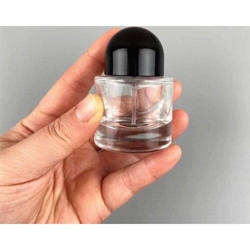 New 30ML Glass Atomizer Perfume Bottle Cute Clear Mist Spray Pump Cosmetic Container Refillable Perfume Bottle For Women 15pcs