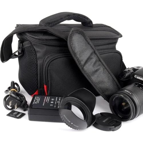 DSLR Camera Bag Case Cover Lens Pouch For Canon 100D 200D 1100D 1200D 1300D 600D 650D 7D 70D 77D 700D 750D 760D 7DMarkII