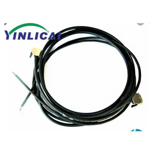 1pcs trailing cable+power cord Q1273-60158 Q6651-60289 for DesignJet z4000 Z6100 z6200 B0 Plotter parts