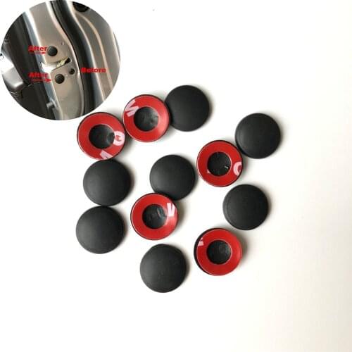12pcs/Lot Car Door Lock Screw Protector Cover For Holden Commodore Trailblazer Colorado Statesman Caprice for Alfa Romeo Mito