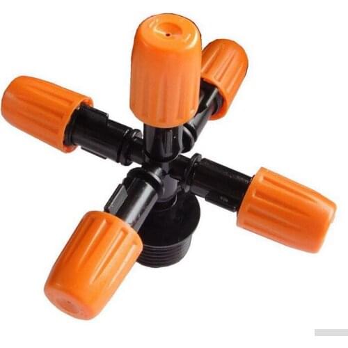 2pcs/ 4' Five silk export atomization nozzle Adjustable micro spray atomization can close the spray nozzle