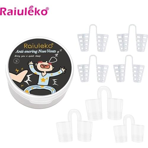 3/4PCS /set Snoring Solution Anti Snoring Devices Professional Snore Stopper Nose Vents Snore Nasal Dilators For Better Sleep