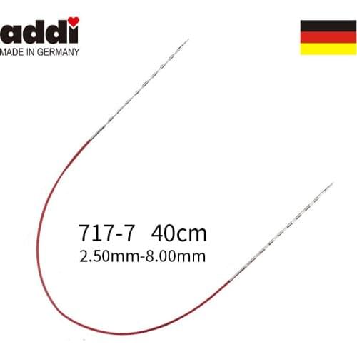 Addi Novel Circular Needle - Metal - 40cm Length