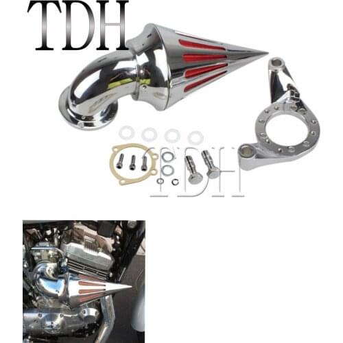 Aluminum Cone Spike Motorcycle Air Cleaner Intake Filter For Harley Davidson CV Carburetor Delphi V-Twin