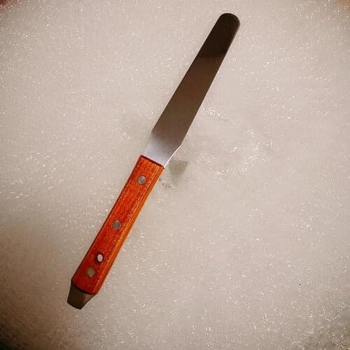 Free Shipping 6 Inch Decorating Supplies Smooth Filling Flat Scraper Blade Angled Tools Wate/Oliness Ink Spatulas