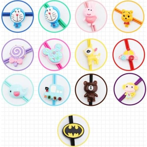 Imixlot Colorful Cartoon Nylon Elastic Glasses Chain For Child Eyewear Cord Kids Glasses Neck Strap Eyeglass Holder Band Strap