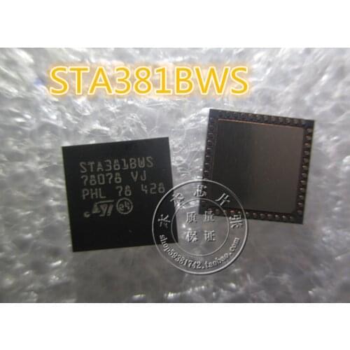 Xinyuan 1PCS STA381BWS STA3818WS STA381BWSTR STA381BWTR STA381BW QFN Electronic components
