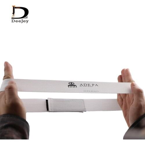 Best Sell High Quality Custom Wig Melt Band All Over Logo Elastic Hair band For Wigs Hot Sale Knitted Accessories Melt Band