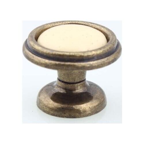 32mm ceram ceramic drawer shoecabinet knobs pulls antique brass kitchen cabinet cupboard dresser door handles bronze knobs