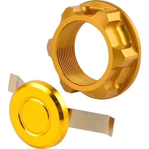 Steering Stem Nut Cap for Suzuki RM125 RM250 2004-2013 RMZ250 2007-2019 RMZ450 2005-2019 RMX450Z 2010-2017 For Honda Yamaha