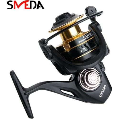 Metal Spool Spinning Fishing Reel 13KG Drag Superior Wheel Freshwater Saltwater Fishing 2000-7000 Series 5.0:1 Wheel reel