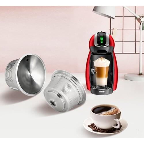 Stainless Steel Refillable Nescafe Dolce Gusto Capsules Reusable Dolce Gusto Metal Capsula Dolce Gusto Krups Filter Coffee Maker