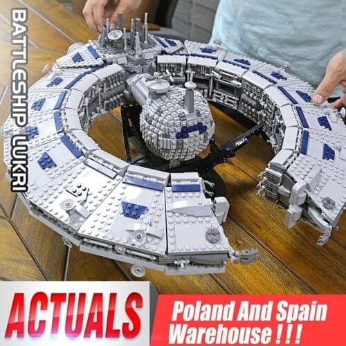 MOC Mould King 21008 Star Set Wars Destroyer Lucrehulk Class Battleship Droid Control Ship compatible Building block Bricks Toy