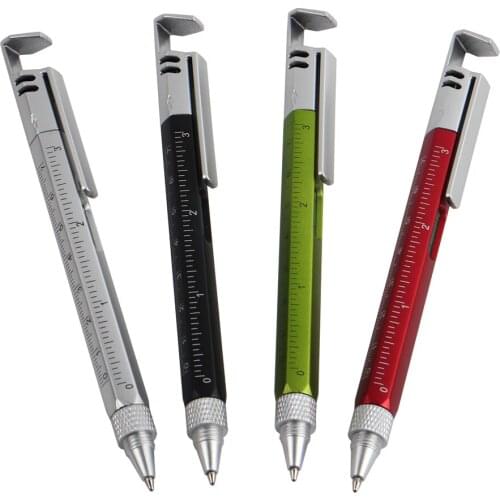 Baikingift Multifunctional Pen Screwdriver Ballpoint Pen Stand Holder Metal Gift Tool Pens For School office stationery pens