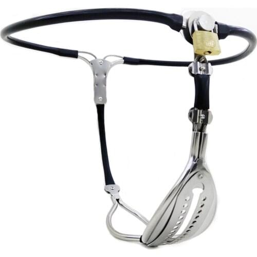 Stainless Steel Female Chastity Belt Fetish Wear Sexy Berifs Sex Toys For Women BDSM Bondage Metal Chastity Lock Device Pants