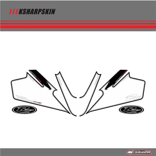 Front Fairing Motor Number Board 3D Gel Protector for YAMAHA R1 1998-1999