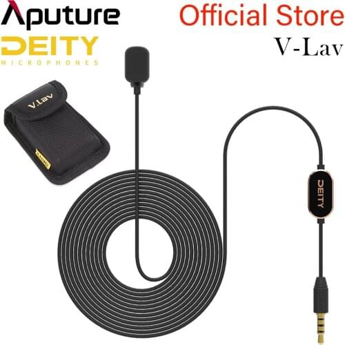Deity V.Lav Lavalier Professional Microphone Omni-directional Condenser Microphone Mic for Mobile Phone Canon Nikon Sony Camera
