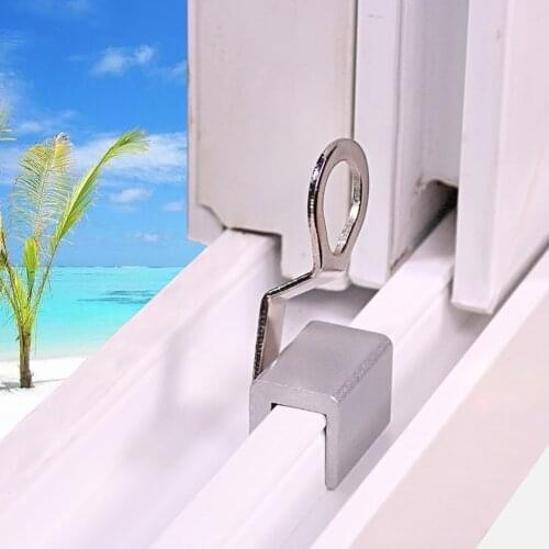Move Window Child Safety Lock Sliding Windows Lock Security Sliding Sash Stopper Protecting Baby Safety Security Window Lock