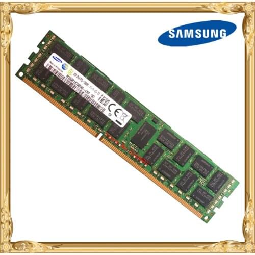 Samsung server memory DDR3 8GB 16GB 1600MHz ECC REG DDR3 PC3-12800R Register DIMM RAM 240pin 12800 8G 2RX4 X58 X79