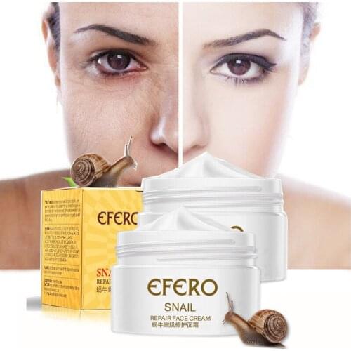 Snail Cream Moisturizing Face Cream for Snail Repair Anti Aging Essence Face Whitening Cream Wrinkles Firming Skin Care 30g