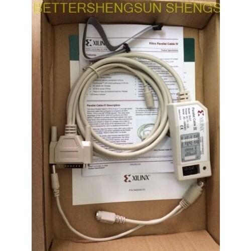 XILINX Burner Parallel Cable IV DLC7 Parallel Port JTAG Download Simulator HW-PC-IV