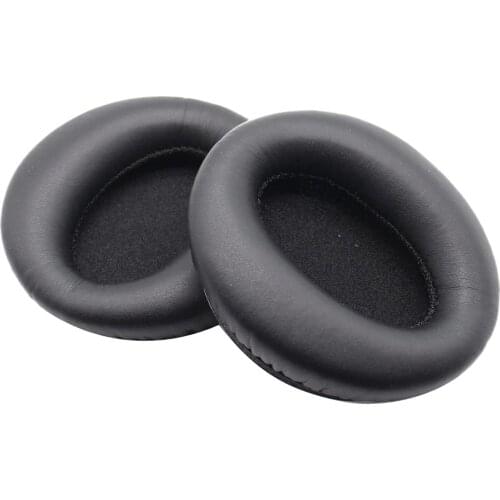 2Pcs Replacements Ear Pads Earpads Cup Cover Foam Cushion Black for COWIN E7 / E7 Pro Active Noise Cancelling Headsets
