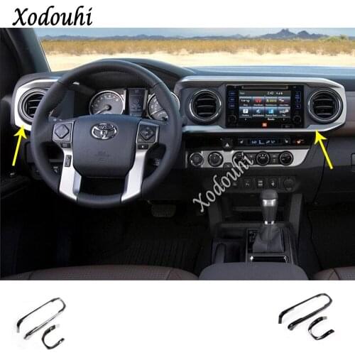 Car Styling Garnish Detector Dashboard Meter Instrument Panel Gauge Frame Trim For Toyota Tacoma 2015 2016 2017 2018 2019 2020