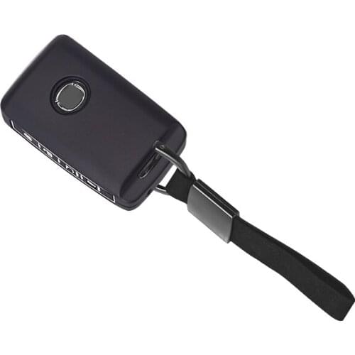 Carbon Fiber Alloy Car Remote Key Fob Shell Cover Case For Mazda 3 Alexa CX4 CX5 CX8 2019 2020 3Button Smart Remote Car Key