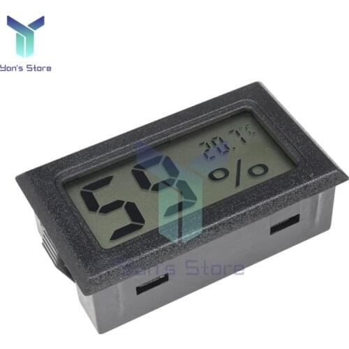 Digital Mini LCD Convenient Temperature and Humidity Meter Indoor Sensor Thermometer Hygrometer Gauge High Precision Instruments