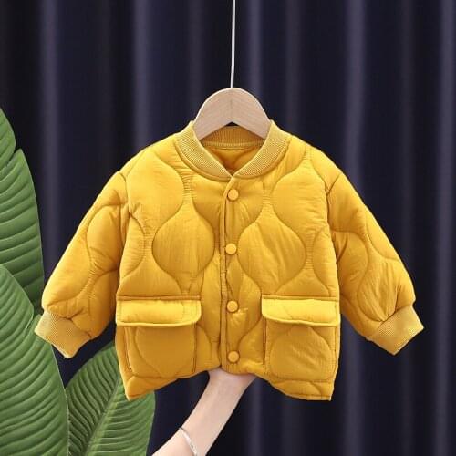 LZH 2021 Childrens Clothing Autumn Winter Coat For Boys Girls Jacket Tops For Baby Long Sleeve Kids Coat Toddler Boy Costume