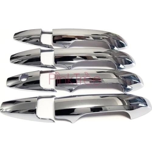 Chrome Door Handle Cover For Honda CRV 2007 2008 2009 2010 2011 Car SUV Styling Tuning Accessories