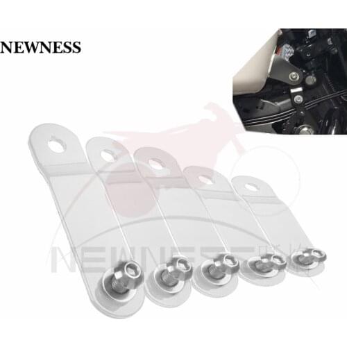 Chrome 28-76mm Gas Tank Lift Kits Fit for Harley Sportster XL 883 1200 48 72 Dyna Raise Tank Lift Modified Risers