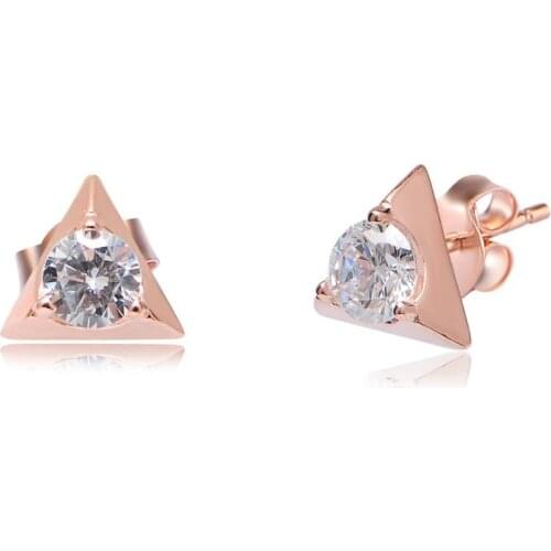 Cubic zirconia Pramit Imported Silver Earrings