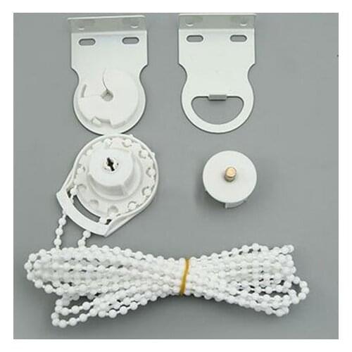 RHYLINE Window Treatments Hardware Roller Blind Shade DIY Bracket Bead Chain 28mm & 38mm Kit Control Ends