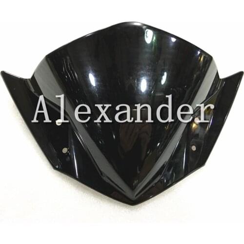 HotSale For Yamaha FZ16 FZ 16 FZ-S 2011 2012 2013 2014 2015 2016 black Windshield WindScreen Double Bubble FZ S FZS