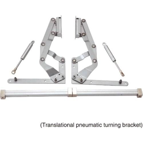 Best choose,Air operated hinge on the vertical lift,Translational pneumatic turning bracket,Home Furniture Hardware,fittings