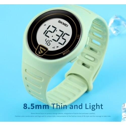 SKMEI Fashion Young Digital Watch for Boys Girls Watch Sport Colorful Wristwatch Waterproof LED Thin Teenager Watch reloj hombre