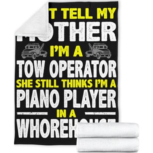 Towlivesmatter Blanket 3D printed Sherpa Blanket on Bed Home Textiles Dreamlike HOME ACCESSORIES