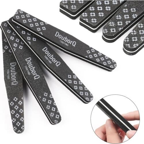 5pcs/lot Professional Nail File Sanding Nail Art UV Gel Beauty Buffing Tips Manicure Pedicure Tools Nails Accessories