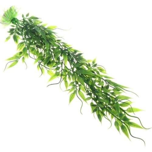 Underwater Aquarium Decoration Artificial Water Plant Ornament Fish Tank Grass