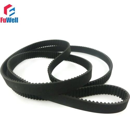 HTD3M Timing Belt 684/699/708/711/732/750/753/801/810/900/1068/1125/1245/1569/1800-3M 10mm Width 3mm Pitch Timing Belt