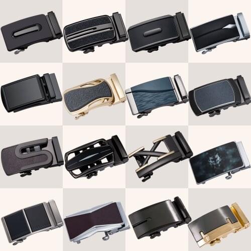Luxury Belt Buckle For Men Automatic Belt Buckle Head Fashion Automatic Buckles For 3.5cm Wide Ratchet Mens Belt Buckle DiBanGu